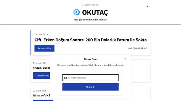 OKUTAÇ