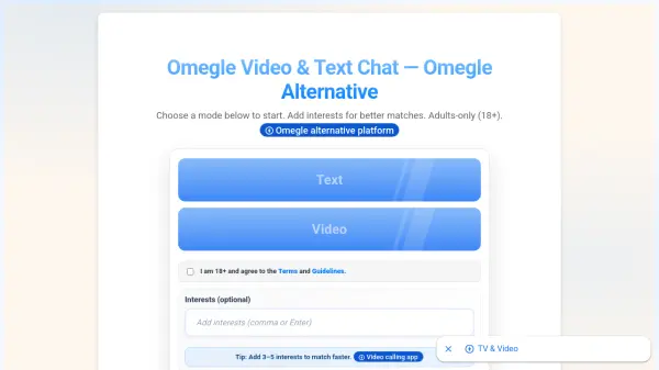 OmegleWeb