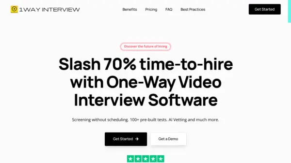 One-Way Video Interview
