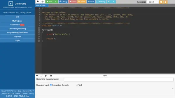 OnlineGDB