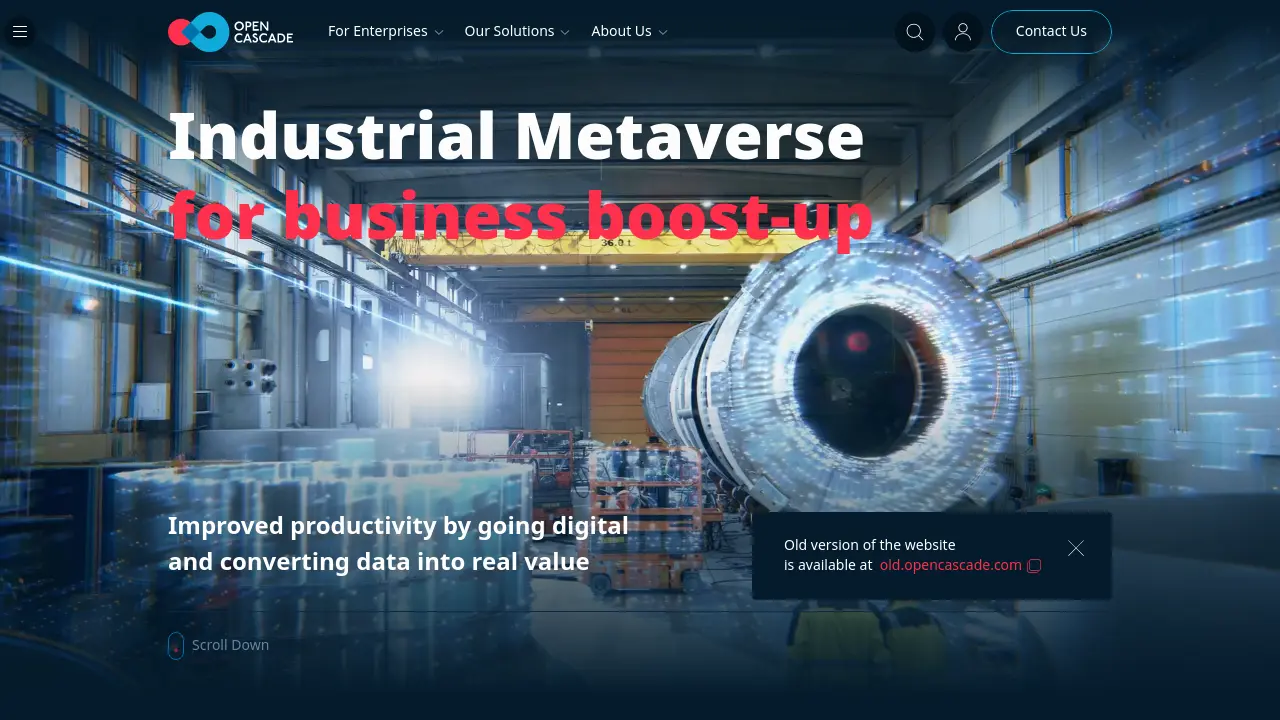 Open Cascade - Real Industrial Digital Continuity for Enterprise Success