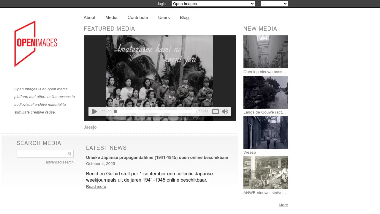 Open Images - Open media platform for creative reuse of audiovisual ...