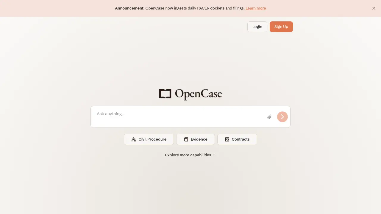 OpenCase screenshot