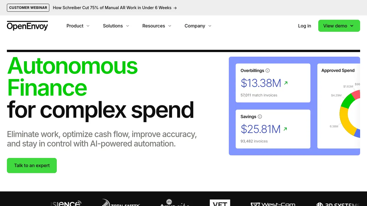 OpenEnvoy - Autonomous Finance for complex spend