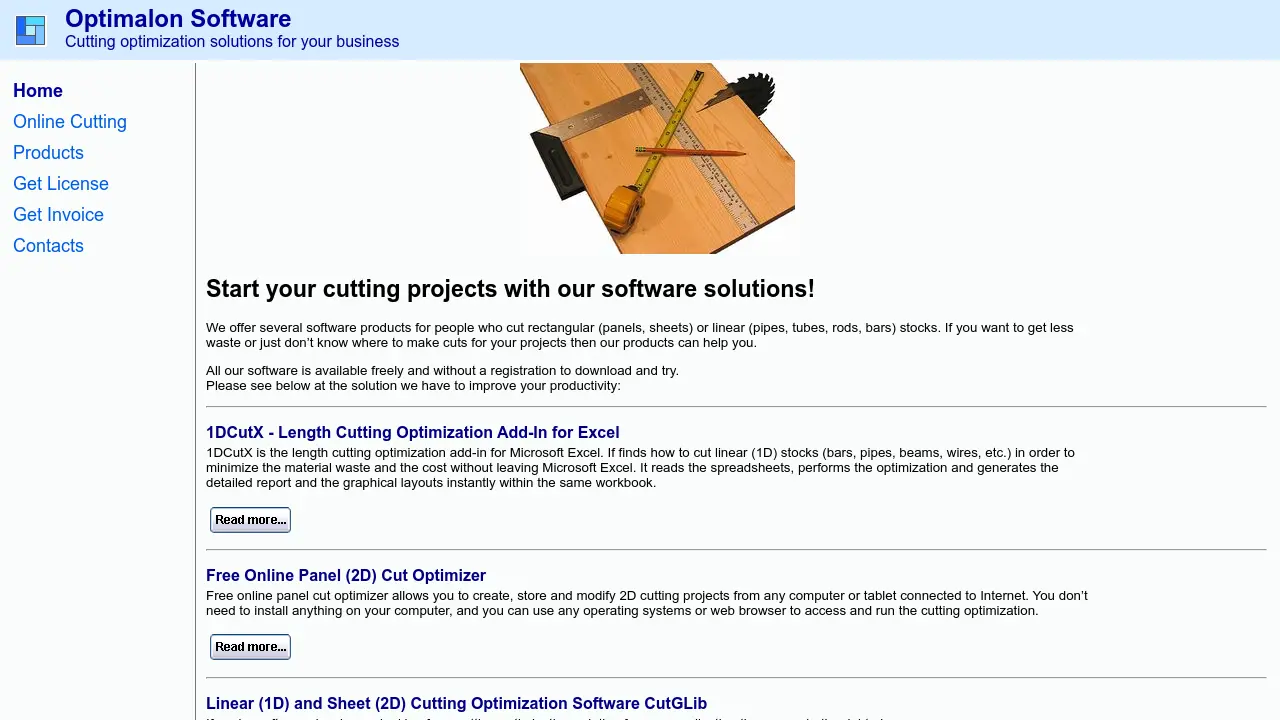Optimalon Software - Cutting optimization solutions for your business