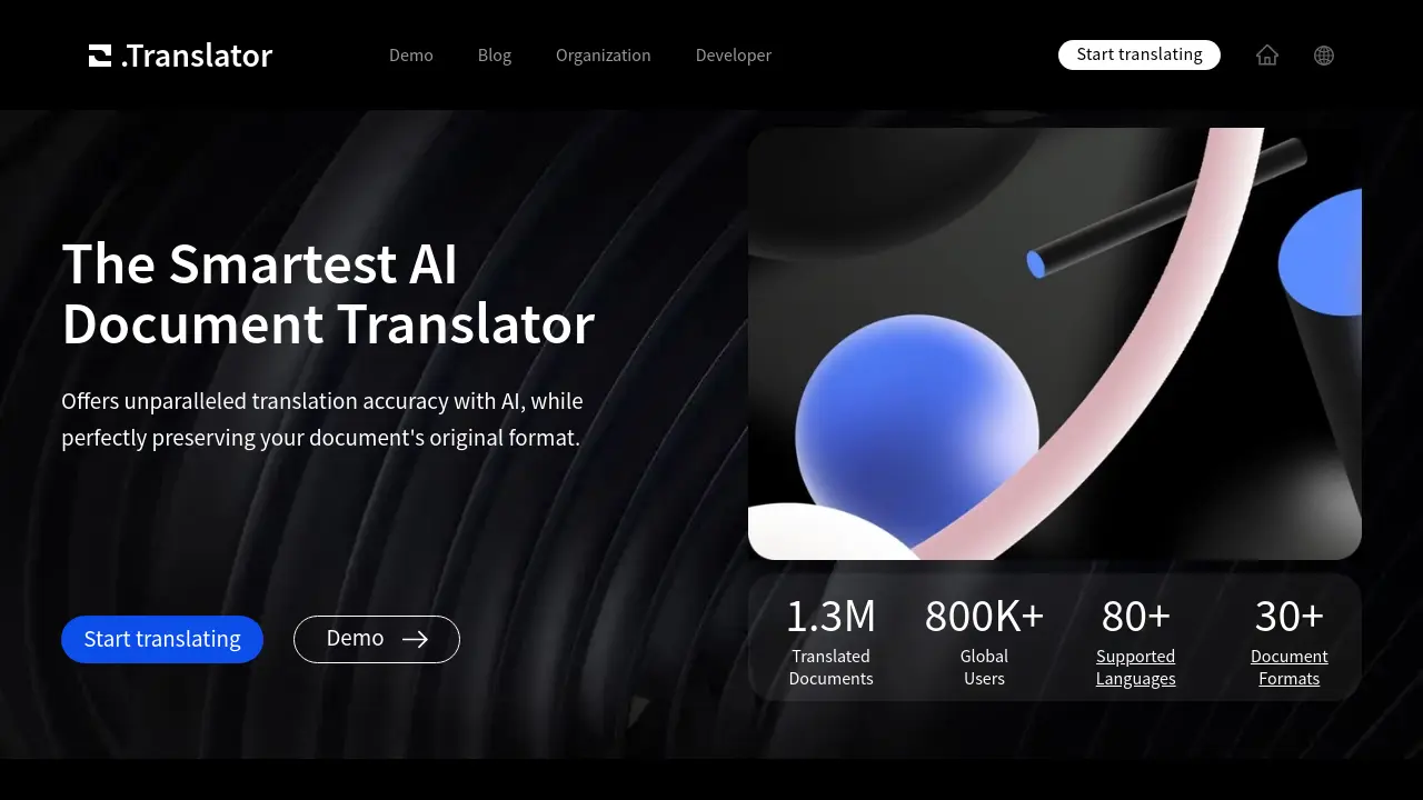 O.Translator - The Smartest AI Document Translator