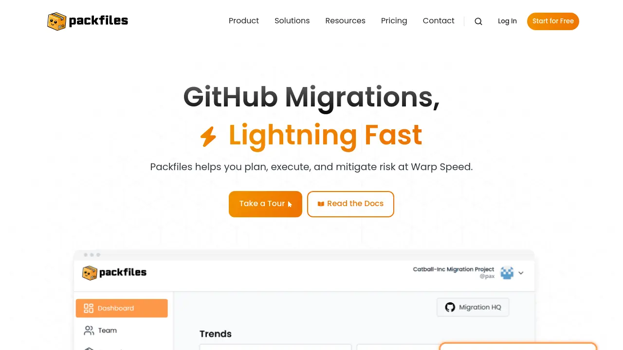 Packfiles - GitHub Migrations, Lightning Fast