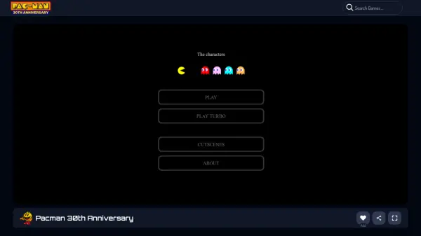 Pacman 30th Anniversary