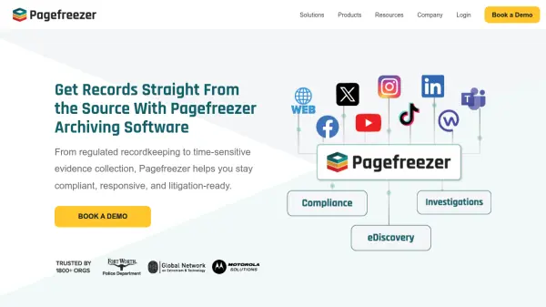 Pagefreezer