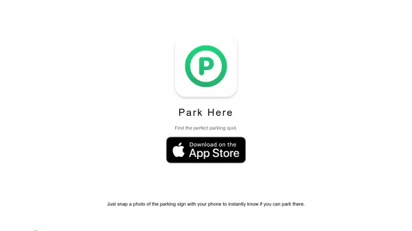 Park Here