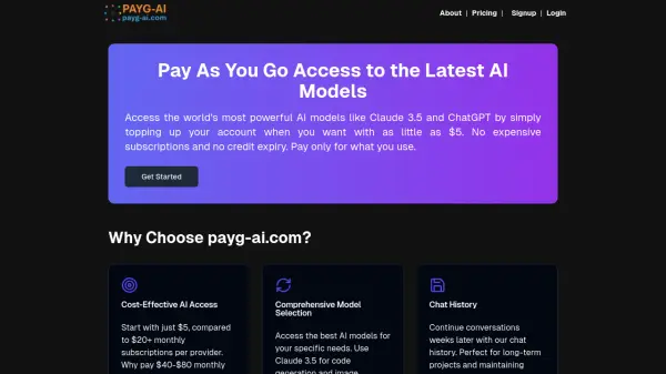 PAYG-AI