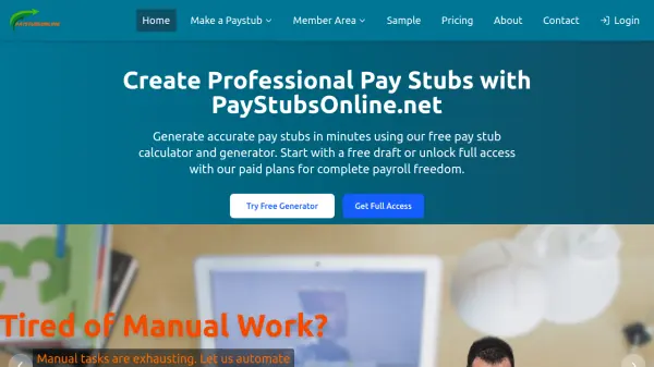 PayStubsOnline.net
