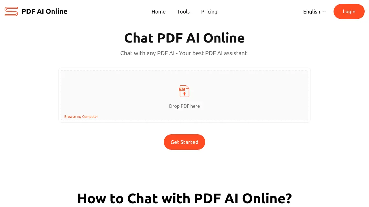 PDF AI Online screenshot