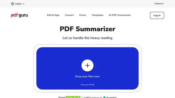 PDF Guru AI PDF Summarizer