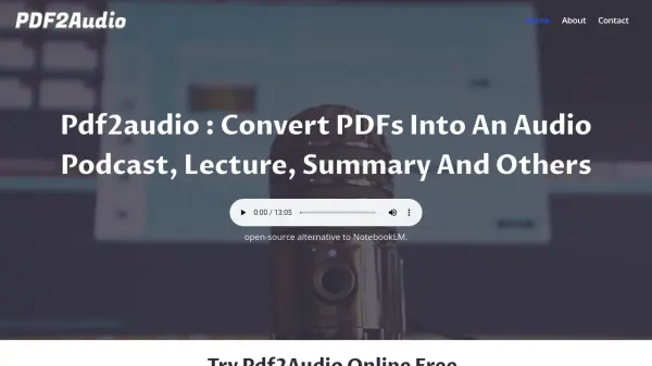 pdf2audio