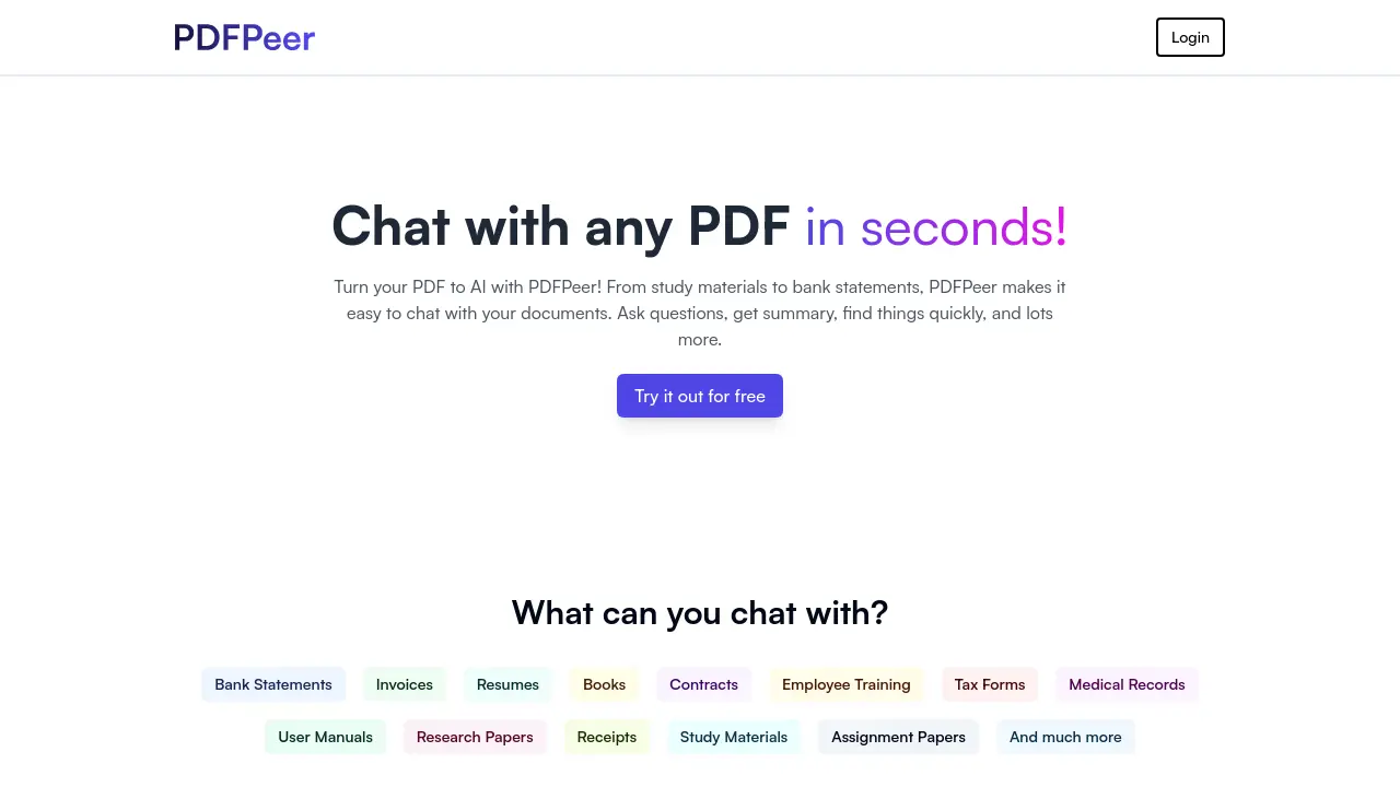 PDFPeer screenshot