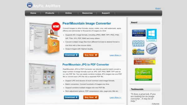 PearlMountain Image Converter