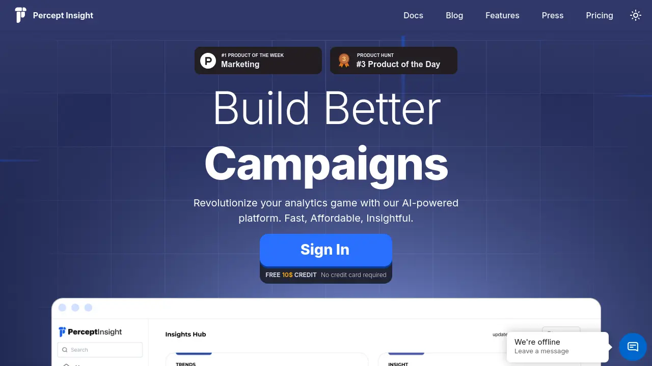 Percept Insight - Revolutionize your analytics game with our AI-powered ...