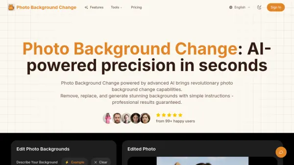 Photo Background Change