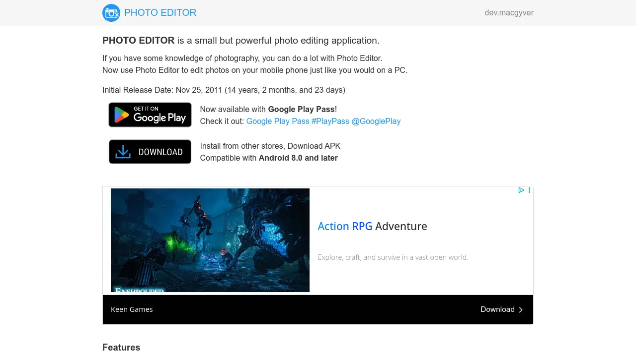 Photo Editor - Powerful mobile photo editing with professional tools