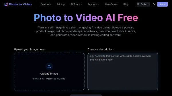 Photo to Video AI Free