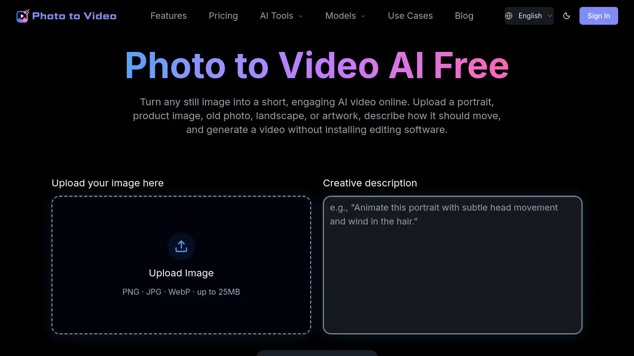 Photo to Video AI Free screenshot