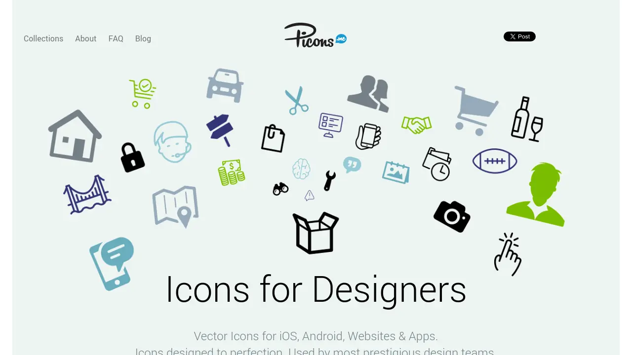 Picons.me - Vector Icons for iOS, Android, Websites & Apps