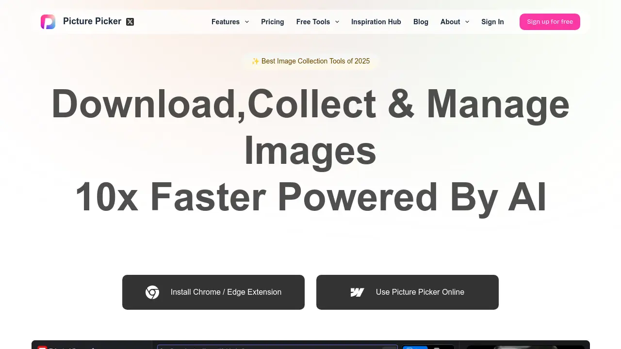 Pretty Picker Picture Picker - AI-Powered Image Management and Organization