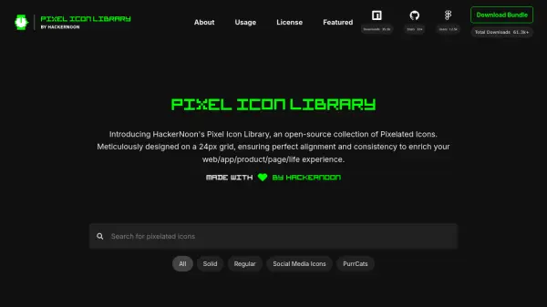 Pixel Icon Library