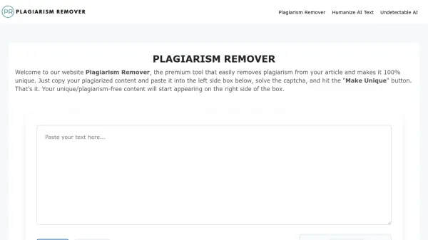 Plagiarism Remover