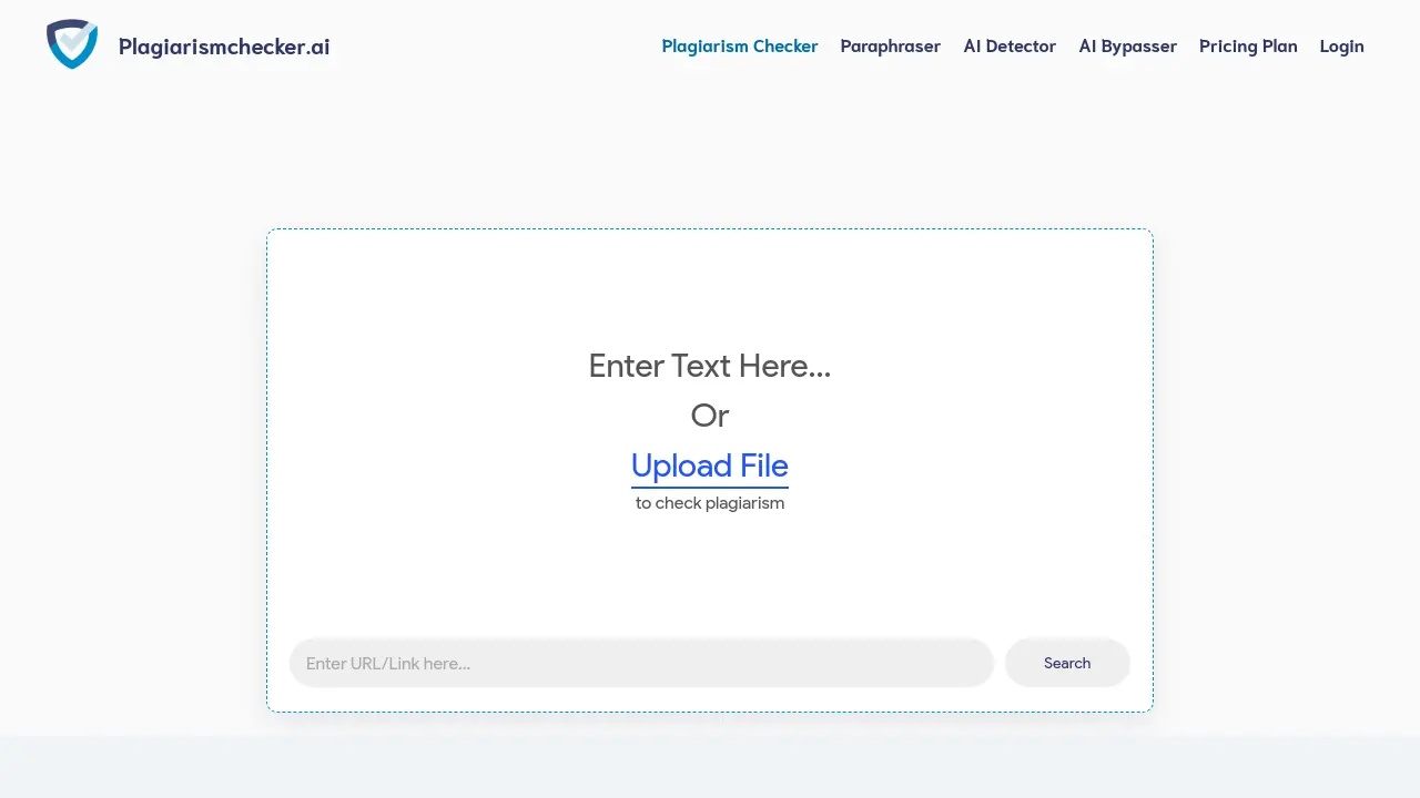 Plagiarismchecker.ai screenshot