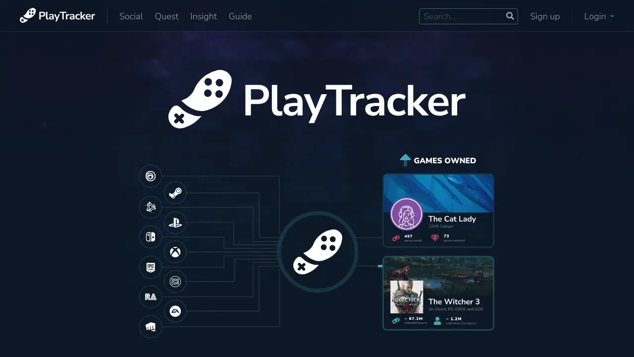 PlayTracker - All of gaming, together