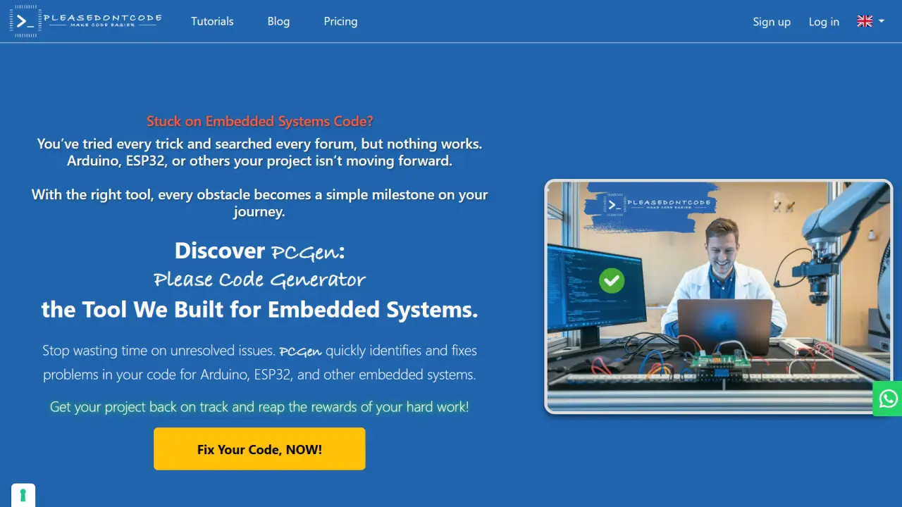 Please Code Generator - Automated code generation for embedded systems ...