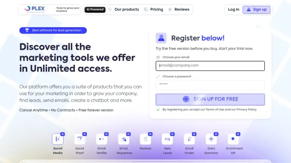PLEX - Lead Generation