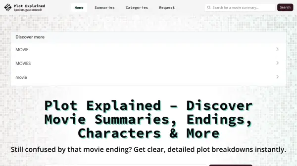 Plot Explained