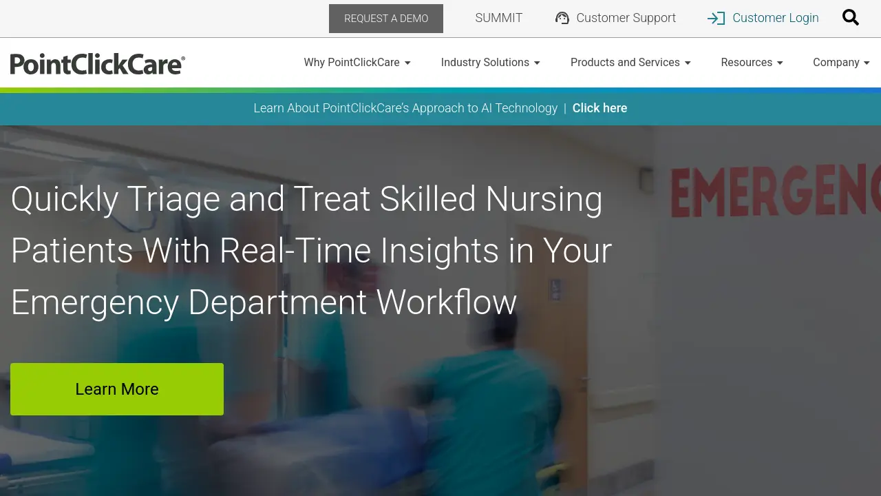 PointClickCare AIDriven Healthcare Coordination and Insights