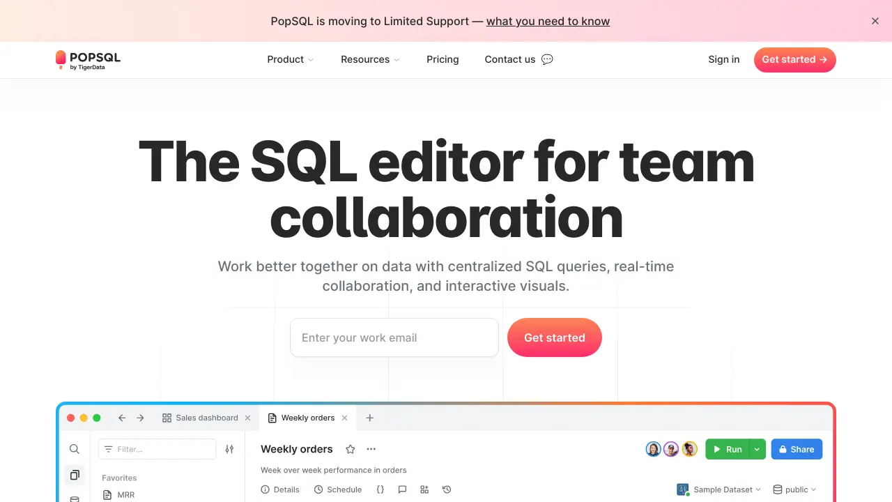 PopSQL - The SQL editor for team collaboration
