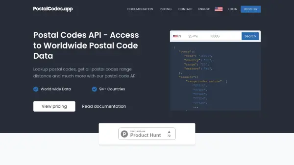 PostalCodes.app