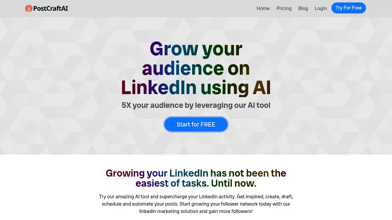 PostCraftAI screenshot