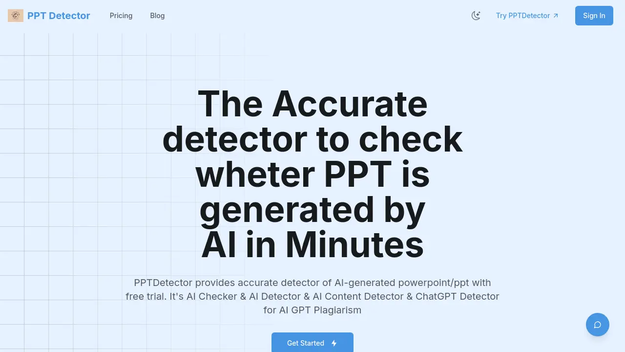 PPTDetector screenshot