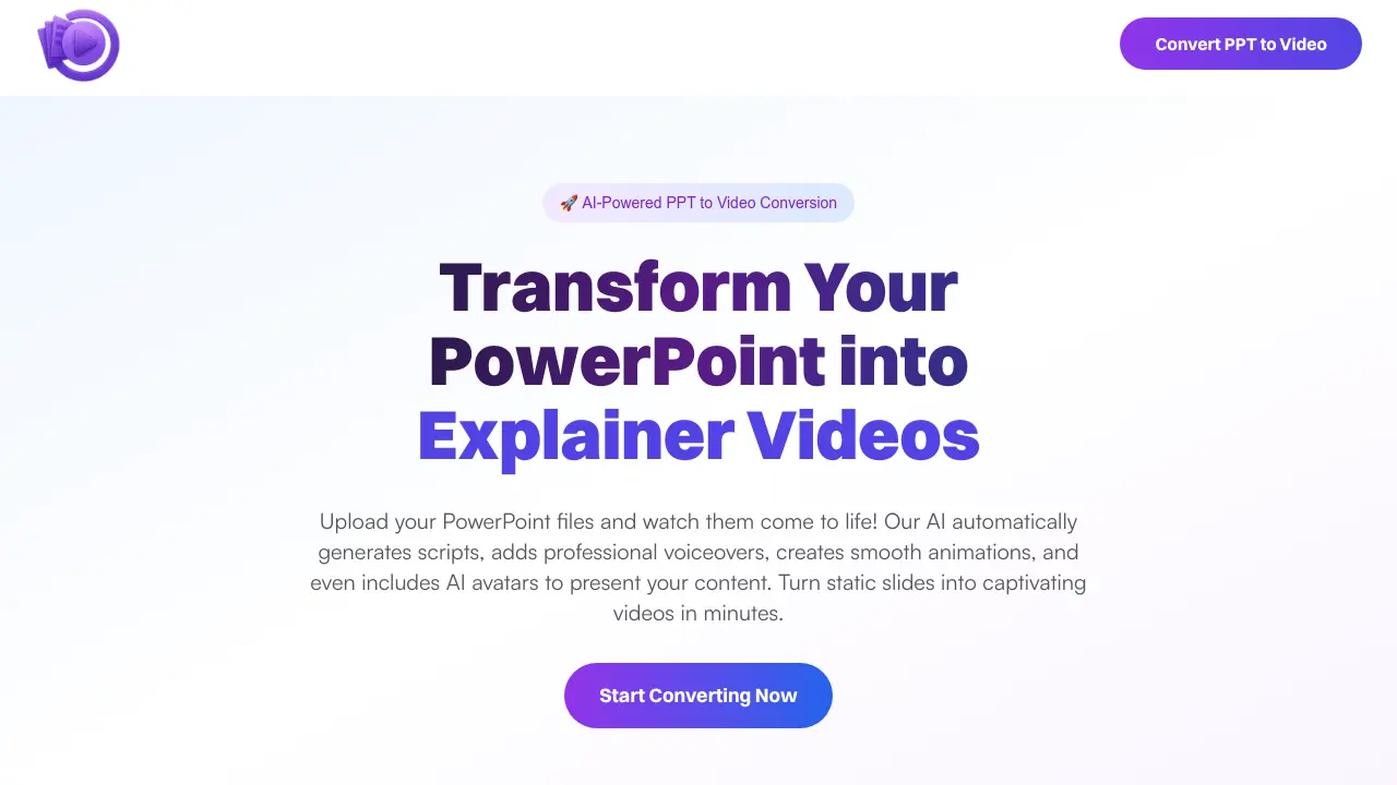 Presenton PPT to Video Converter screenshot