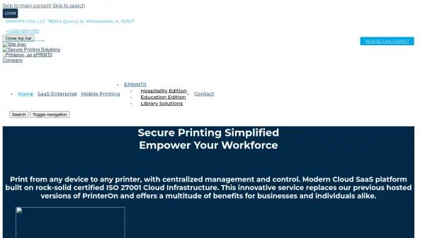 PrinterOn (ePRINTit SaaS)