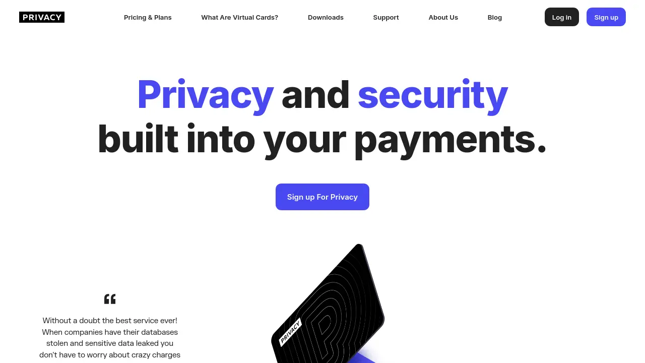 Privacy.com - Virtual Cards for Secure Online Payments