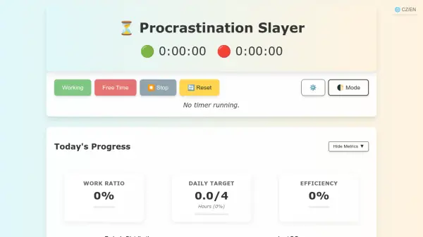 Procrastination Slayer