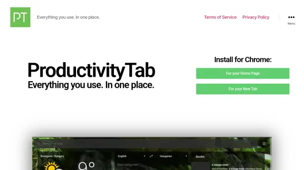 ProductivityTab