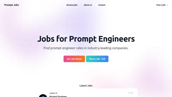 Prompt Jobs