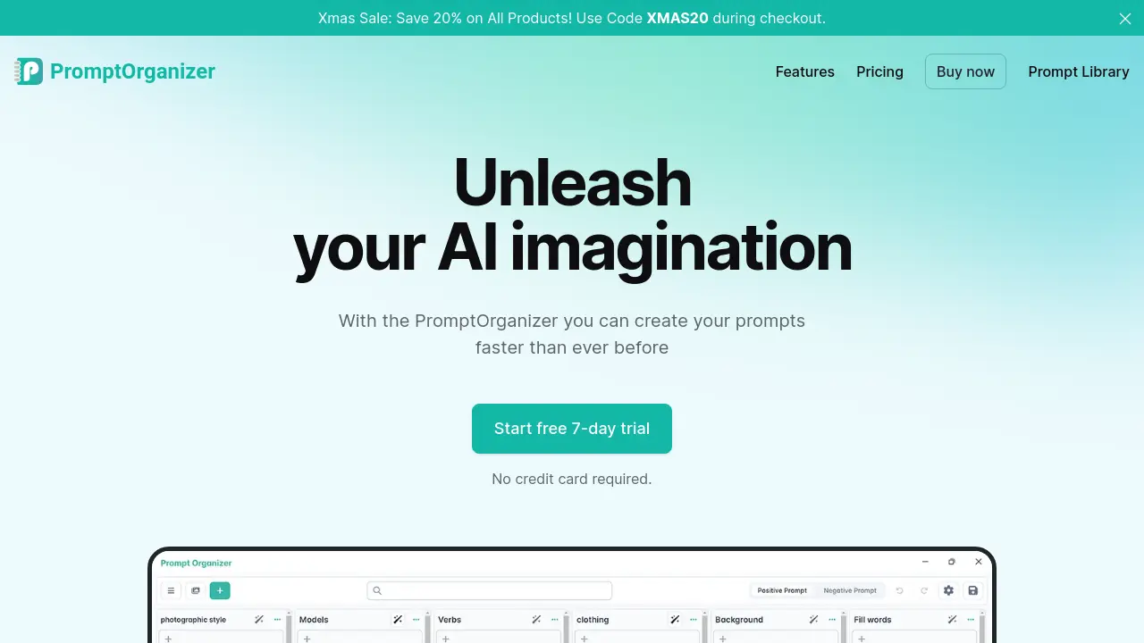 Prompt Time. Fast PromptOrganizer - Unleash your AI imagination with faster prompt creation