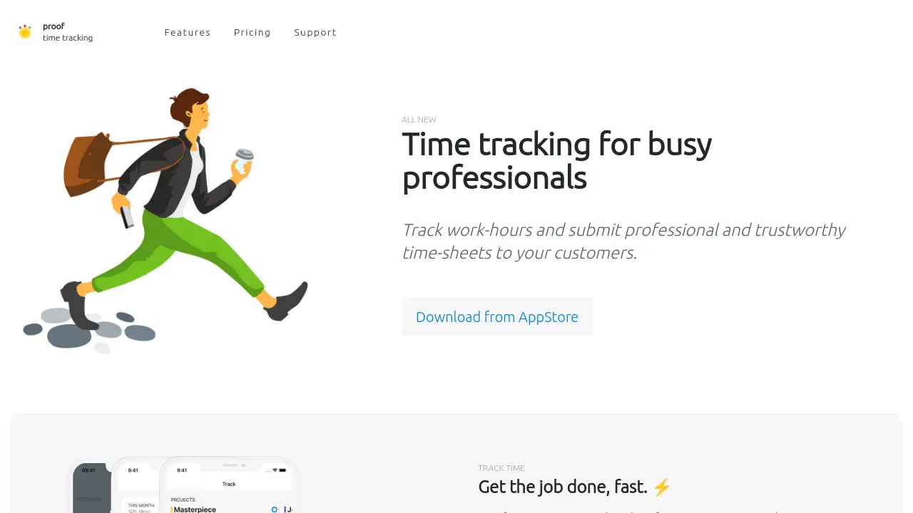 prooftime tracking - Reliable Time Tracking for Professionals