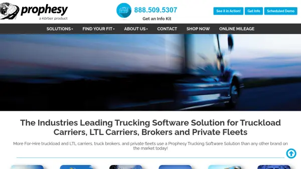 Prophesy Transportation Software