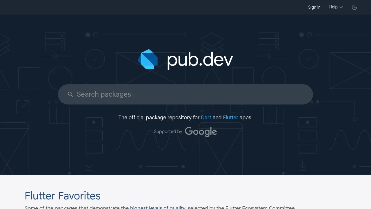 pub.dev - The official package repository for Dart and Flutter apps